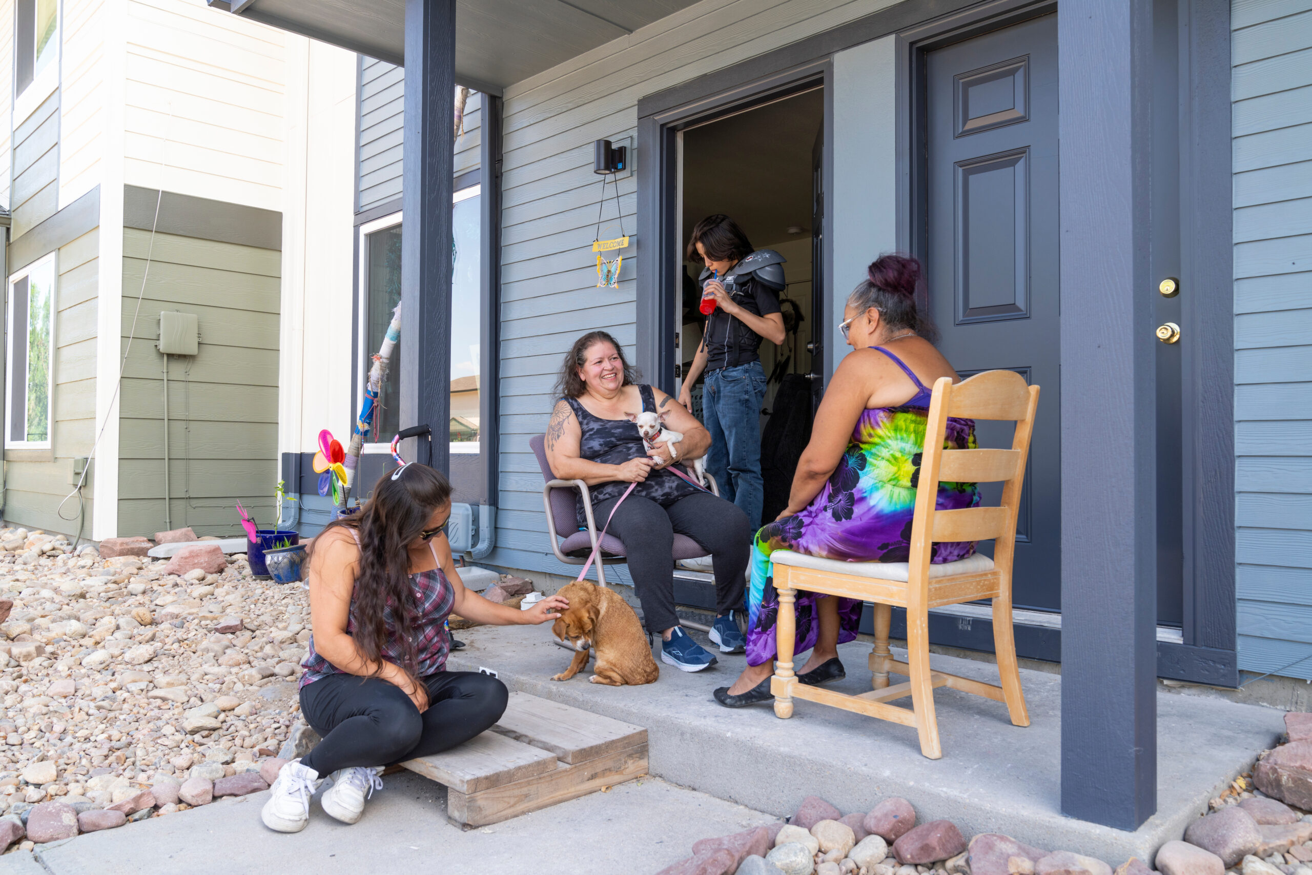 Neighbor to Neighbor, Coachlight Plaza, Fort Collins Colorado.